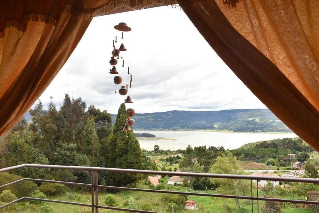 Hotel Mirador Valeisa Guatavita Exterior foto