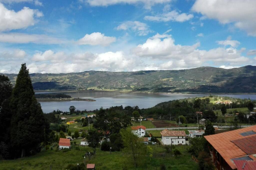 Hotel Mirador Valeisa Guatavita Exterior foto