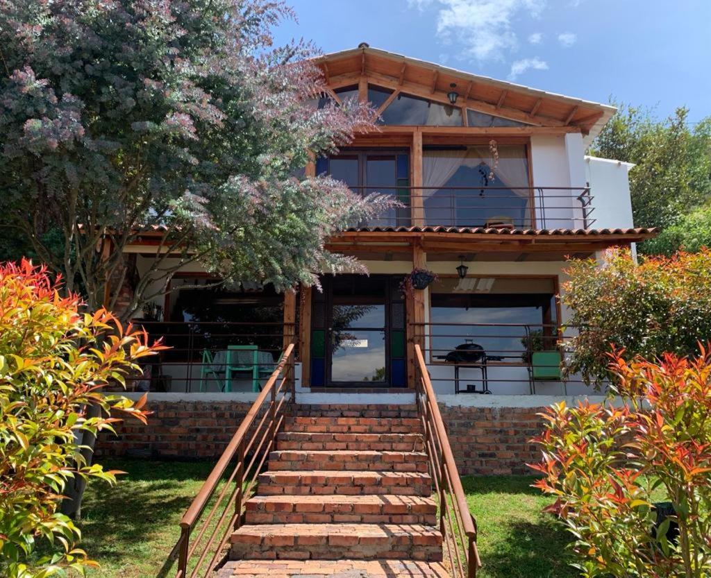 Hotel Mirador Valeisa Guatavita Exterior foto